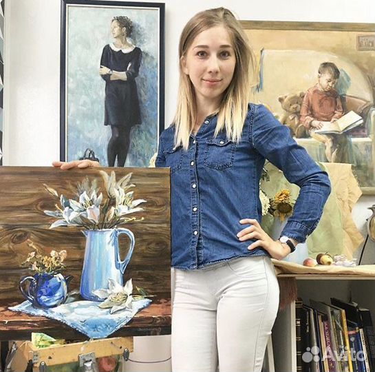 Онлайн рисование, уроки по зуму, скайпу