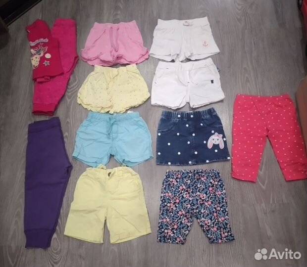 Вещи пакетом на девочку 92