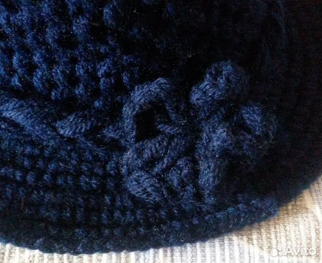 Шляпа шерстяная женская