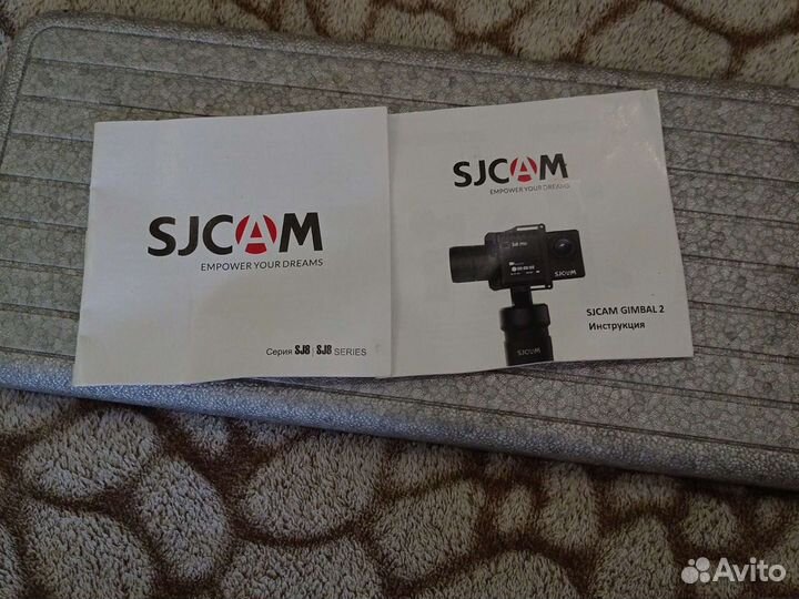 Экшн камера sjcam sj8 plus + стабилизатор sjcam gi