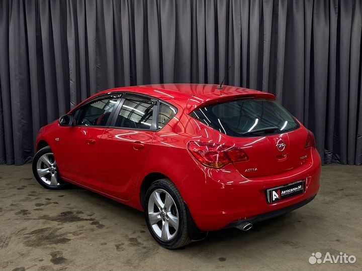 Opel Astra 1.4 AT, 2011, 112 000 км