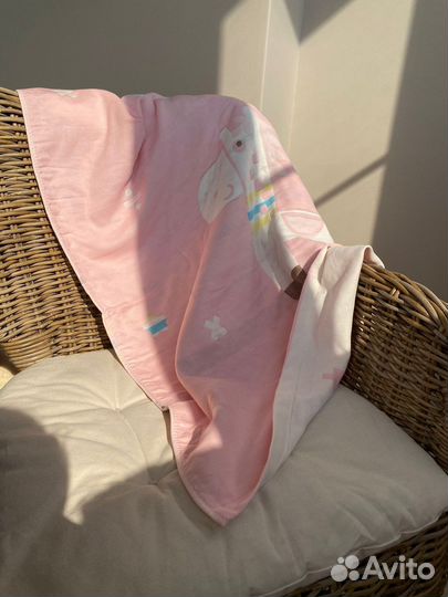 Муслиновый плед покрывало