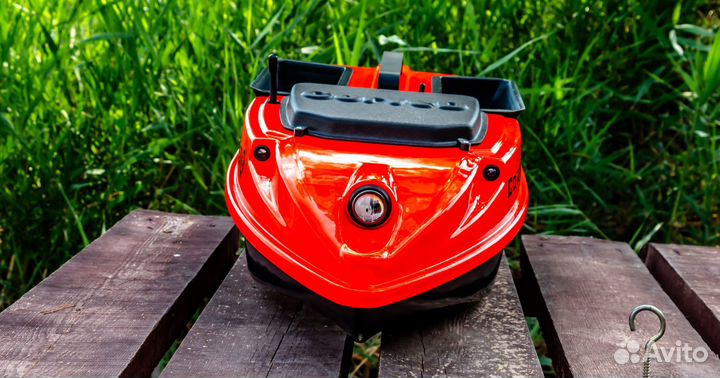 Прикормочный кораблик с GPS и мощным АКБ