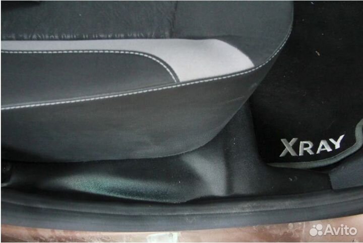 Накладки LADA Xray на ковролин задние
