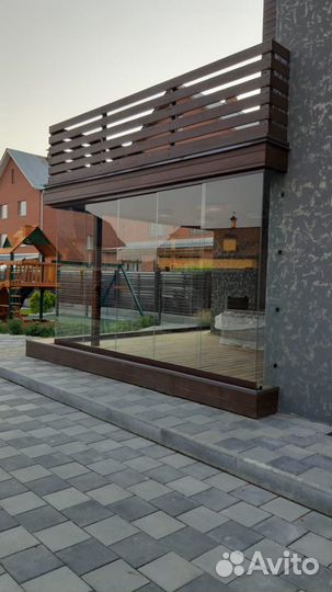 Безрамное остекление