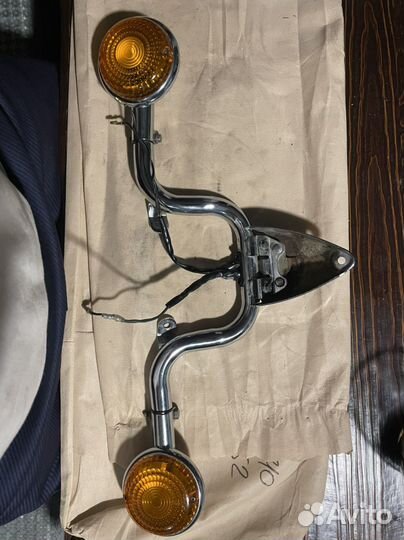 Задняя дуга с поворотниками драгстар 1100