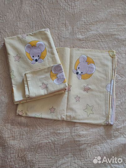 Детское постельное белье 120х60