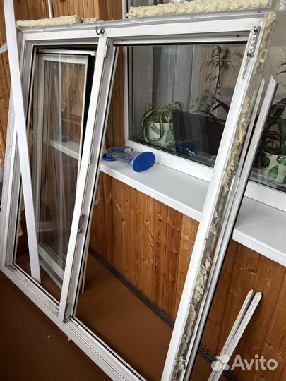 Пластиковое окно бу