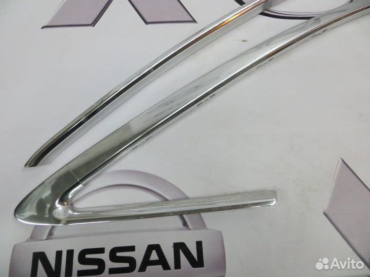 Хромированные молдинги крыши Audi A 8