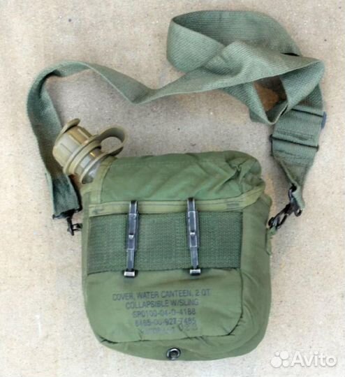 Фляга армии США, новая, на 2 кварты. 1,8л