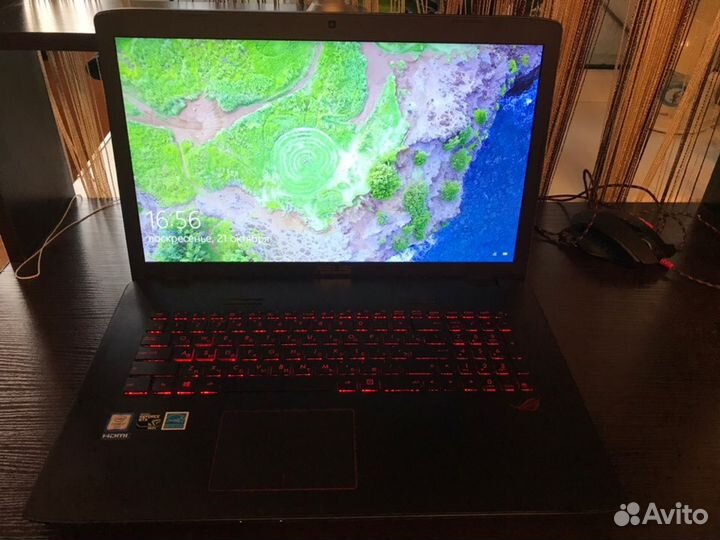 Игровой ноутбук asus ROG GL752VW-T4033T