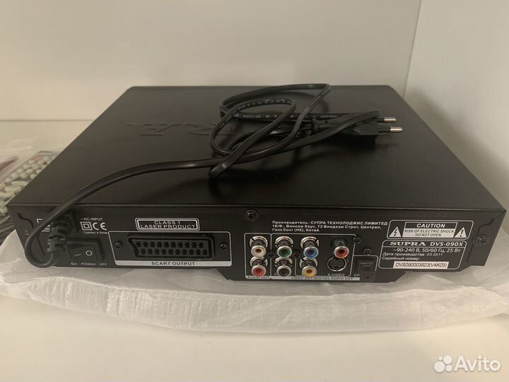 DVD проигрыватель Sony DVS-090X в коробке