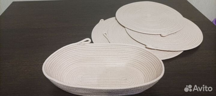 Набор салфеток+сухарница