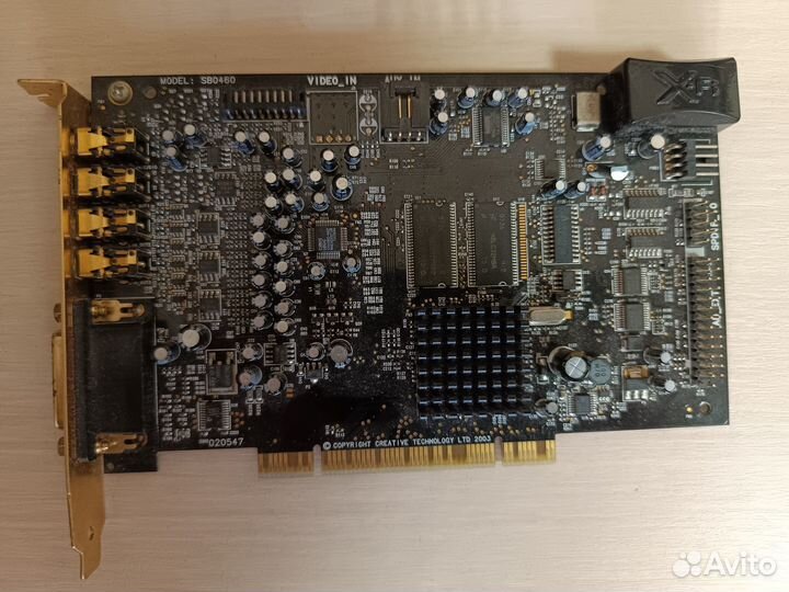 Звуковая карта Creative Sound Blaster X-Fi SB0460