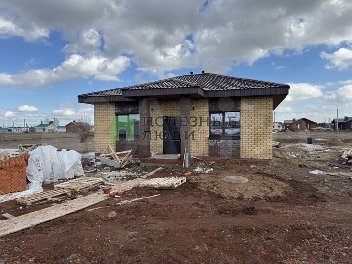 Коттедж 92 м² на участке 9 сот.