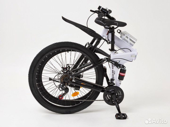 Велосипед складной взрослый двухподвес