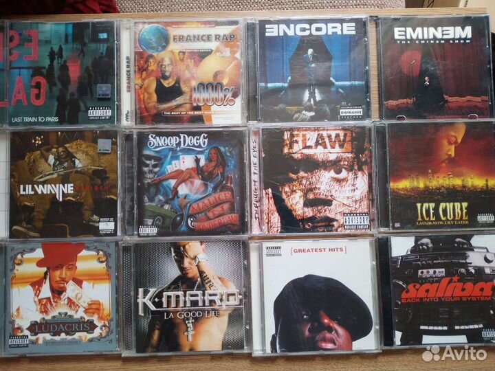 CD Rap,RnB,Reggey