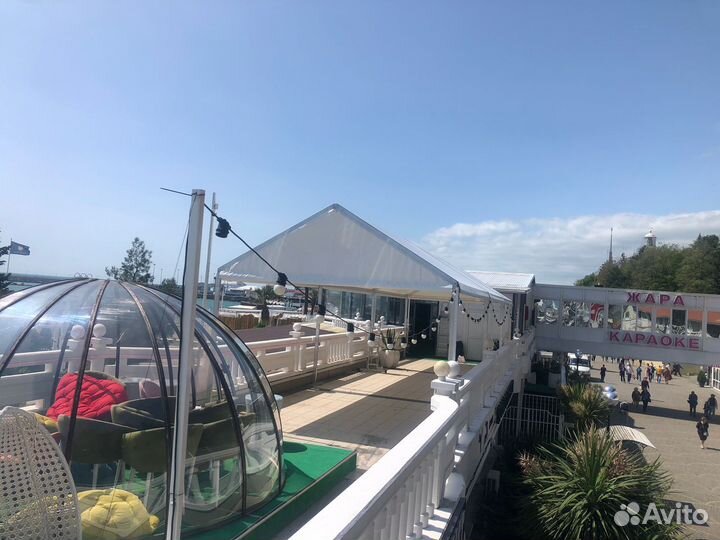 Каркасно тентовые ангары