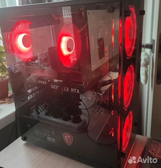 Корпус для пк XG Dark Shadow с закаленным стеклом
