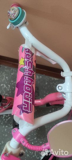 Велосипед для девочки 3-5 лет