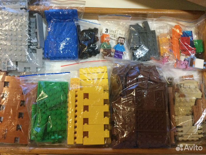 Набор Minecraft 21144 Lego, детали