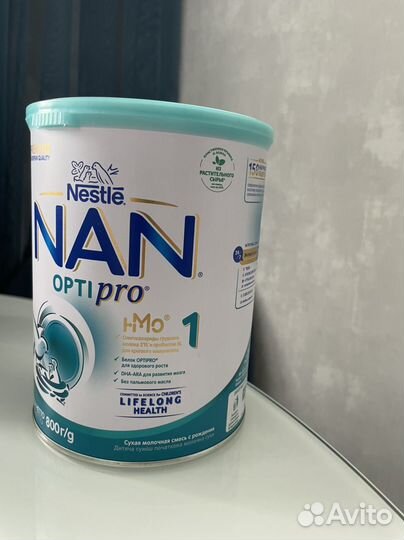 Детское питание смесь NAN