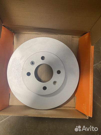 Диск тормозной передний hyundai solaris 1