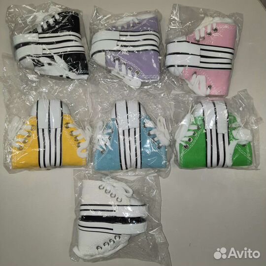 Обувь кеды для кукол 7 см