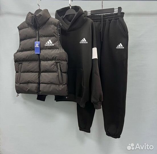 Флисловый костюм adidas