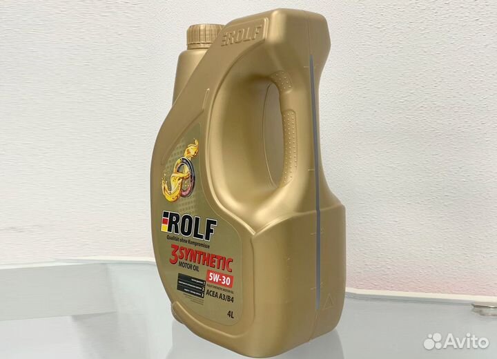 Масло моторное rolf 3synthetic SAE 5W-30 4л