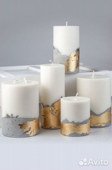 Свеча с бетоном оптом