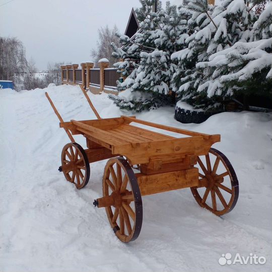 Декоративная телега