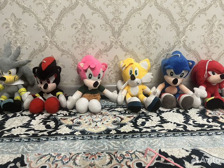 Мягкие игрушки соник