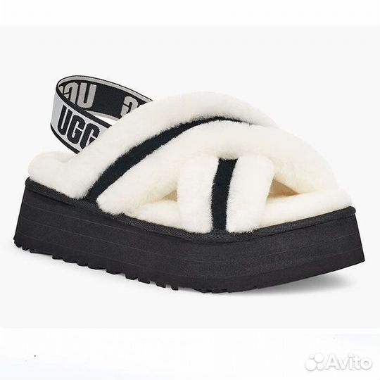 Тапочки угги UGG disco cross slide