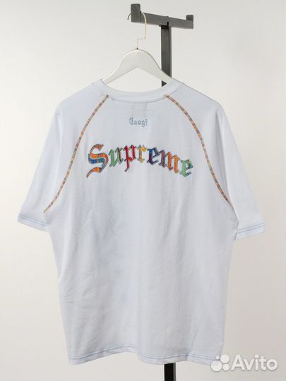 Футболка Supreme X Coogi Белая