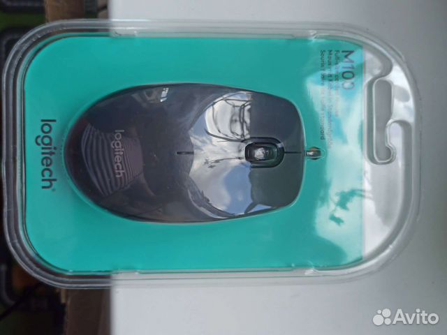 Компьютерная мышь Logitech M100 новая