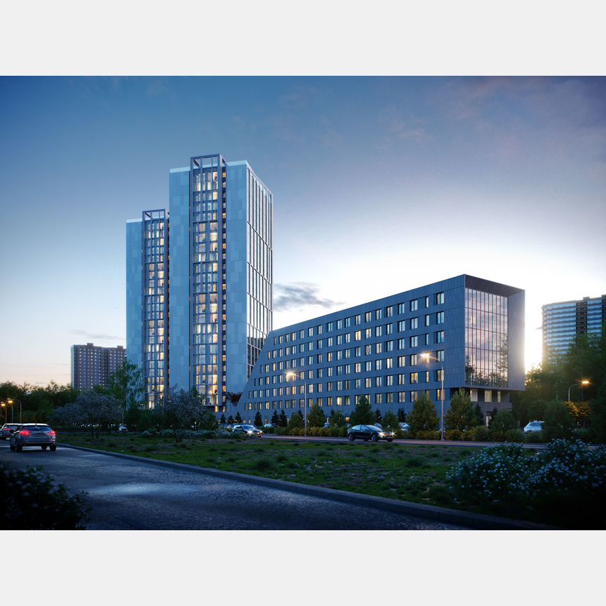 3-к. квартира, 65 м², 19/25 эт.