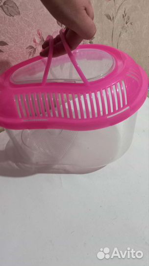 Аквариум террариум контейнер переноска