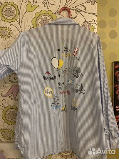 Рубашка в школу для девочки