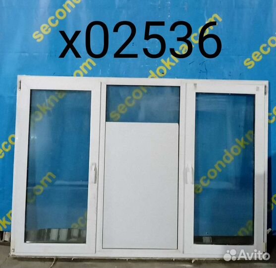 Пластиковое окно Б/У 1420(в)х2040(ш)