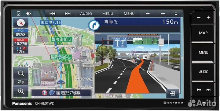 Магнитола Panasonic Strada CN-HE01WD