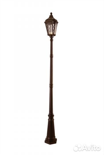 Фонарь уличный садовый столб металл 1м-3м