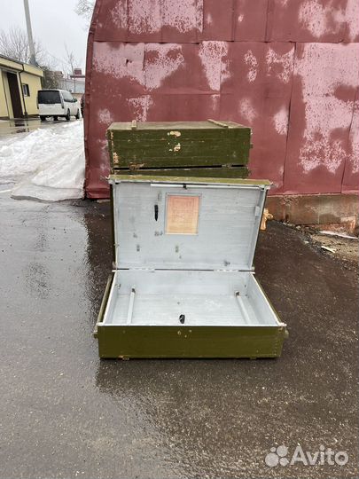 Ящик армейский деревянный