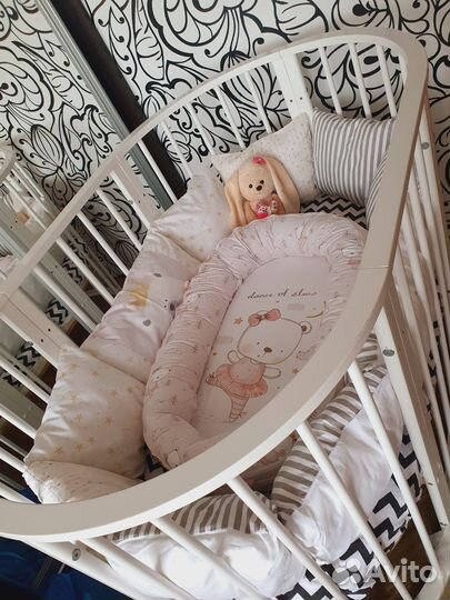 Бортики для детской кроватки