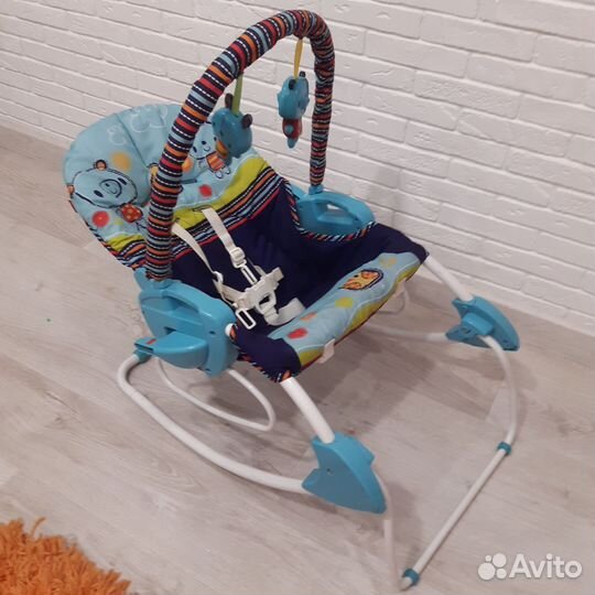 Детские качели шезлонг