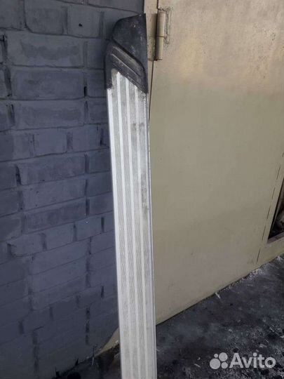 Пороги алюминиевые на Хундай крето