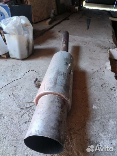 Банка глушителя прямоток