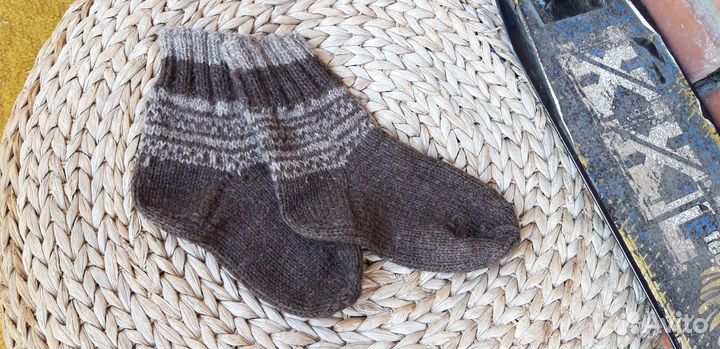 Носки шерстяные детские разм31-32