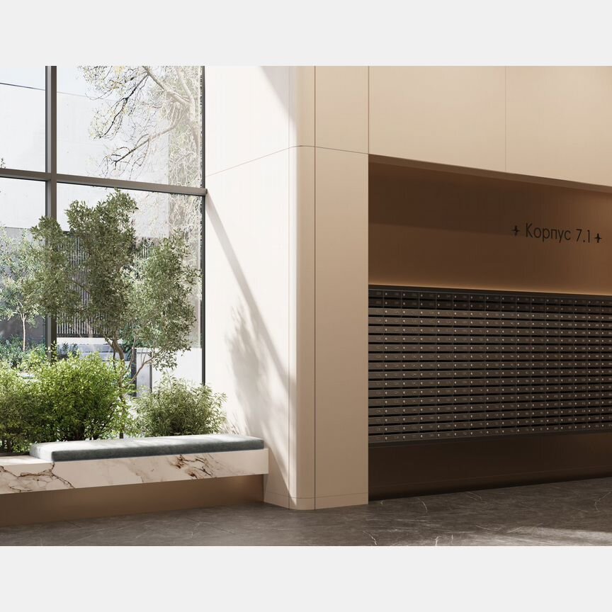 1-к. квартира, 42,7 м², 35/58 эт.