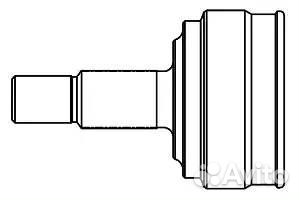 Шрус hyundai santa FE/sonata EF III-IV/trajet/KIA